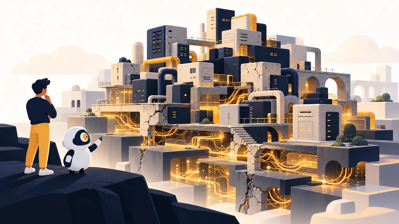A legacy system requires understanding knowledge and dependencies, not only its technology